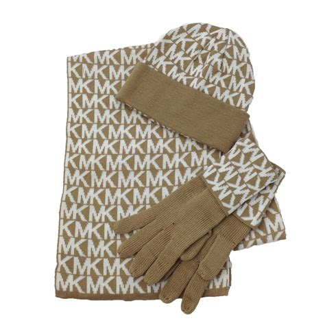 michael kors gloves and scarf|Michael Kors women's hat.